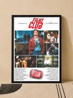تابلو دکوراتیو باشگاه مشتزنی Fight Club | کد 50